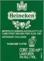 Heineken, Heineken Lager Beer