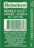 Heineken, Heineken Luksusøl - Klasse A