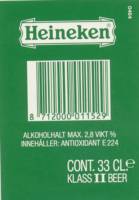 Heineken, Heineken Klass II Beer