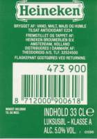 Heineken, Heineken Luksusøl - Klasse A