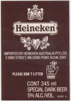 Heineken, Heineken Special Dark Beer