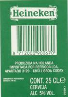 Heineken, Heineken Cerveja