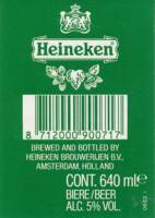 Heineken, Heineken Biere / Beer