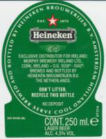 Heineken, Heineken Lager Beer