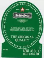 Heineken, Heineken Beer Klass III