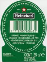 Heineken, Heineken Beer / Biere