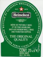 Heineken, Heineken Biere / Beer