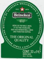 Heineken, Heineken Biere / Bier