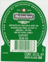 Heineken, Heineken Beer Klass III