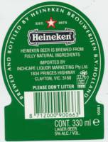 Heineken, Heineken Lager Beer