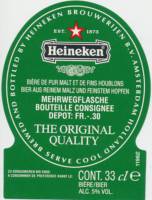 Heineken, Heineken Biere / Bier