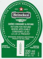 Heineken, Heineken Biere / Beer