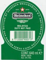 Heineken, Heineken Biere / Beer