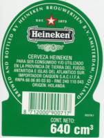 Heineken, Cerveza Heineken