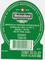 Heineken, Heineken Beer Klass III