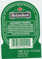 Heineken, Heineken Lager Beer