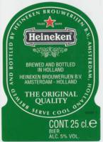 Heineken, Heineken Bier