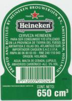 Heineken, Cerveza Heineken 