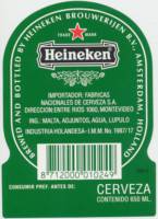 Heineken, Heineken Cerveza