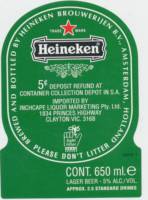 Heineken, Heineken Lager Beer