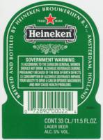 Heineken, Heineken Lager Beer