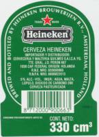 Heineken, Cerveza Heineken 