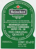 Heineken, Heineken Biere / Bier