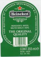 Heineken, Heineken Biere / Beer