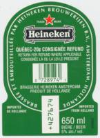 Heineken, Heineken Biere / Beer