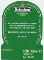 Heineken, Heineken Lager Beer