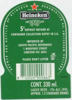 Heineken, Heineken Lager Beer