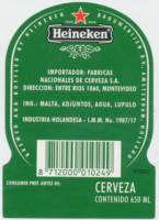 Heineken, Heineken Cerveza