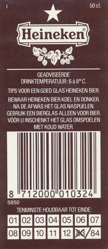 Heineken, Heineken 