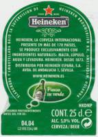 Licentiebrouwsels , Heineken Cerveza / Beer