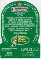 Licentiebrouwsels , Heineken Cerveza / Beer