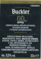 Licentiebrouwsels , Buckler 0,0% Alc. Negra