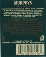 Heineken, Murphy's Irish Amber