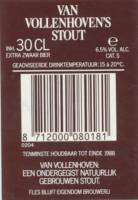 Heineken, Van Vollenhoven's Stout