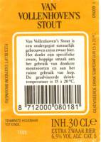 Heineken, Van Vollenhoven's Stout