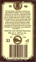 Hertog Jan Brouwerij, Hertog Jan Grand Prestige 1990