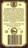 Hertog Jan Brouwerij, Hertog Jan Grand Prestige 1992