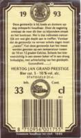 Hertog Jan Brouwerij, Hertog Jan Grand Prestige 1993