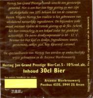 Hertog Jan Brouwerij, Hertog Jan Grand Prestige 