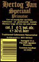 Dommelsche Bierbrouwerij, Hertog Jan Speciaal Primator