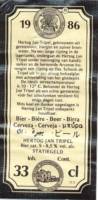 Hertog Jan Brouwerij, Hertog Jan Tripel 1986