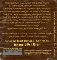 Hertog Jan Brouwerij, Hertog Jan Tripel 