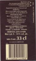 Hertog Jan Brouwerij, Hertog Jan Dark