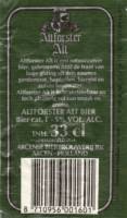 Hertog Jan Brouwerij, Altforster Alt