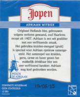 Jopen B.V., Jopen Adriaan Witbier