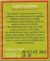 Jopen B.V., Jopen Lentebier